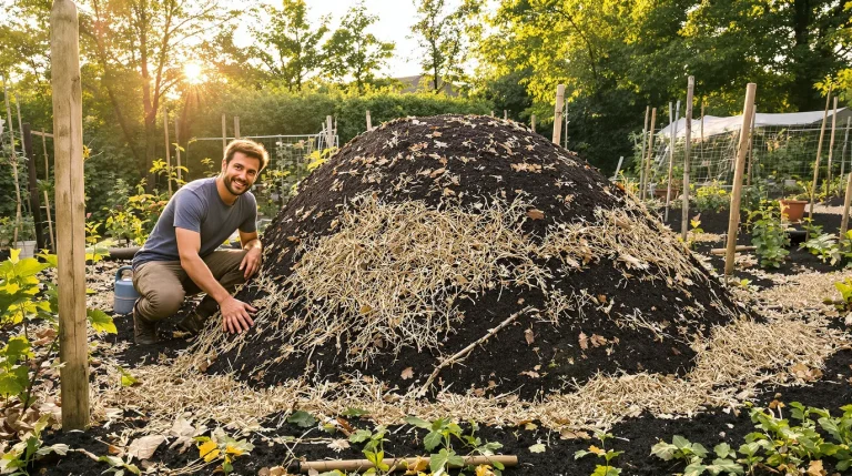 Potager : construire une butte de culture durable pour booster vos récoltes d’été, voici pourquoi